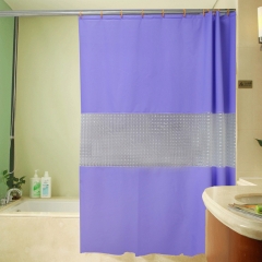 3D EVA Shower Curtains in mixed colors