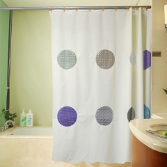 Innoplast PEVA shower curtains with 3D EVA windows factory