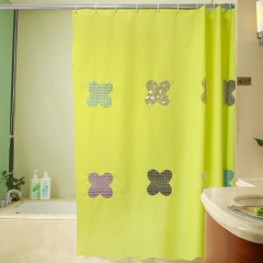3D EVA Shower Curtain in mixed colors design summary