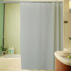 PEVA Shower Curtain in Solid color design summary