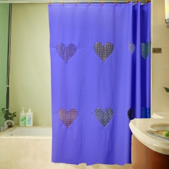 PEVA Shower Curtain with 3D EVA Windows design summary