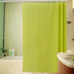 PEVA Shower Curtain in Solid color design summary