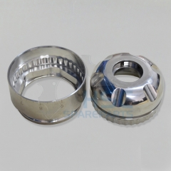 Precision-engineered stainless steel adjustment ring, perfectly compatible with Krones/Sidel/KHS filling systems