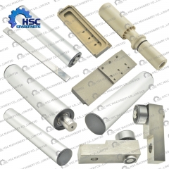 HSC Spareparts Pressure Roller Assembly | Krones Sidel Labeling Machine Spare Parts PU Pinch Roller With Bracket