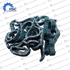 Plastic Side-Flexing Conveyor Chain for Krones Sidel KHS Beverage Bottling Line Spare Parts