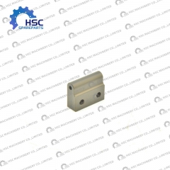 CNC Machined Aluminum Guide Block for Krones Sidel KHS Beverage Bottling Line Spare Parts