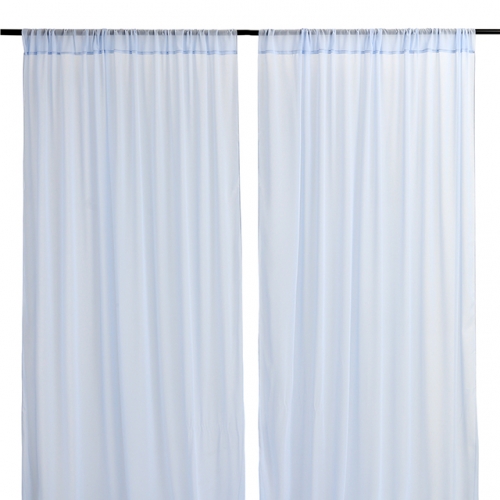 Sheer Chiffon Backdrop Curtains Light Blue Chiffon Backdrop Fabric Wedding Backdrop