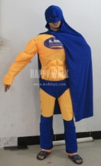 Super man custom cartoon character mascot costume