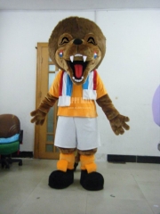 timber wolf  custom cartoon character mascot costume