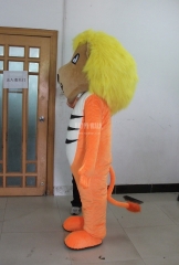 The king Lion custom cartoon character mascot costume