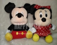 Mickey & Minnie Plush Toy