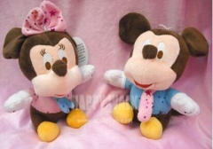 Mickey & Minnie Plush Toy