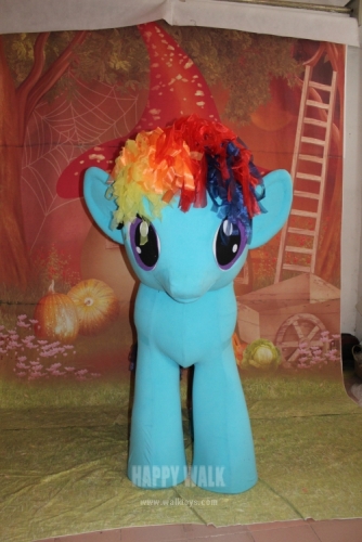 Ride In Little Pony Mascot Costume