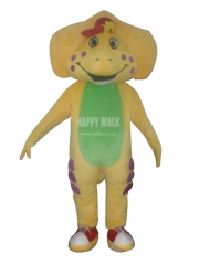 Barney Plush Movie Character Cartoon Mascot Costume for Adult