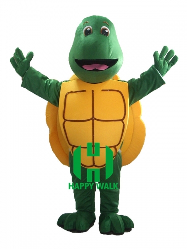 Turtle Character cosplay Custom Adult Walking Fur Human Animal Party Plush Movie Character Cartoon Mascot Costume for Adult Sh