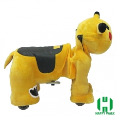 Pikachu Electric Walking Animal Ride for Kids Plush Animal Ride On Toy for Playground