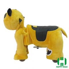 Panda Wild Animal Electric Walking Animal Ride for Kids Plush Animal Ride On Toy for Playground