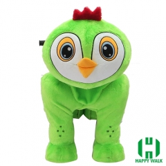 Little Chicken Electric Walking Animal Ride for Kids Plush Animal Ride On Toy for Playground