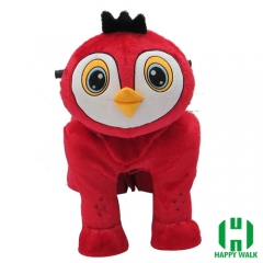 Little Chicken Electric Walking Animal Ride for Kids Plush Animal Ride On Toy for Playground