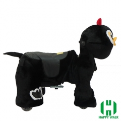 Little Chicken Electric Walking Animal Ride for Kids Plush Animal Ride On Toy for Playground