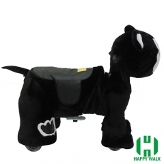 Bear Wild Animal Electric Walking Animal Ride for Kids Plush Animal Ride On Toy for Playground