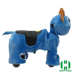 Bad Piggie Wild Animal Electric Walking Animal Ride for Kids Plush Animal Ride On Toy for Playground