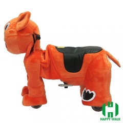 Bad Piggie Wild Animal Electric Walking Animal Ride for Kids Plush Animal Ride On Toy for Playground