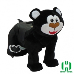 Bear Wild Animal Electric Walking Animal Ride for Kids Plush Animal Ride On Toy for Playground