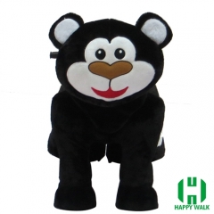 Bear Wild Animal Electric Walking Animal Ride for Kids Plush Animal Ride On Toy for Playground