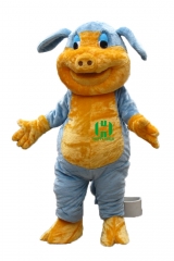 Pig Farm Animal Character Custom Adult Walking Fur Human Animal Party Plush Movie Character Cartoon Mascot Costume for Adult