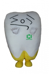 Tooth Custom Adult Walking Fur Human Animal Party Plush Movie Character Cartoon Mascot Costume for Adult Sh