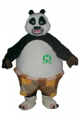 Panda Wild Animal Character Custom Adult Walking Fur Human Animal Party Plush Movie Character Cartoon Mascot Costume for Adult