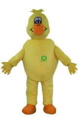 Duck Character cosplay Custom Adult Walking Fur Human Animal Party Plush Movie Character Cartoon Mascot Costume for Adult