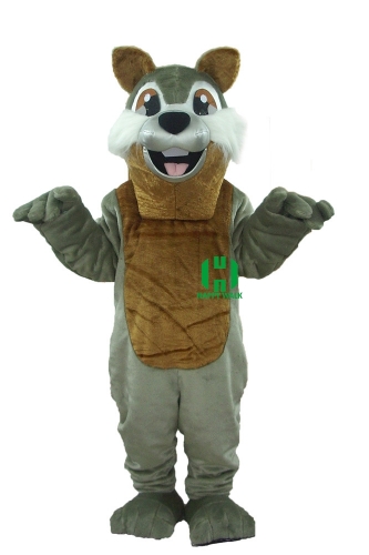 Raccoon Wild Animal Character Custom Adult Walking Fur Human Animal Party Plush Movie Character Cartoon Mascot Costume for Adult