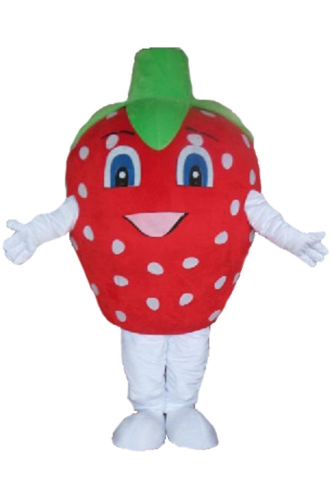 Strawberry Plants Character cosplay Custom Adult Walking Fur Human Animal Party Plush Movie Character Cartoon Mascot Costume for Adult Sh