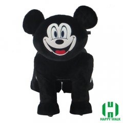 Mouse Animal Electric Walking Animal Ride for Kids Plush Animal Ride On Toy for Playground