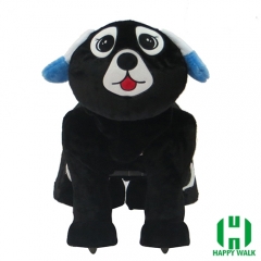 Dearest Dog Animal Electric Walking Animal Ride for Kids Plush Animal Ride On Toy for Playground