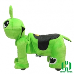 Qizai Animal Electric Walking Animal Ride for Kids Plush Animal Ride On Toy for Playground