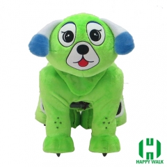 Dearest Dog Animal Electric Walking Animal Ride for Kids Plush Animal Ride On Toy for Playground