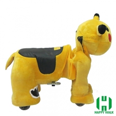 Pikachu Animal Electric Walking Animal Ride for Kids Plush Animal Ride On Toy for Playground