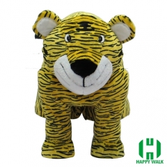 The King Tiger Animal Electric Walking Animal Ride for Kids Plush Animal Ride On Toy for Playground