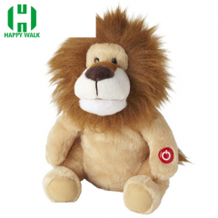 Custom  Lion Animal Music Play Stuffed Plush Toy