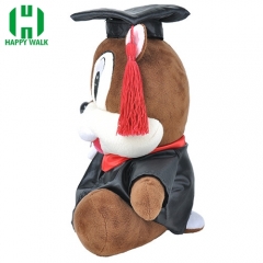 Custom Graduation Stuffed Plush Toy Squirrel