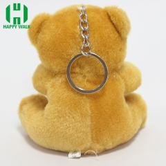 Custom Animal Teddy Bear Plush Keychain