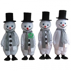 Christmas Snowman Mascot Costume for Adult