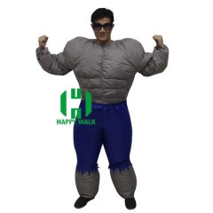 Musle Man Inflatable  Costume for Adult