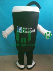 Coffee Cup Mascot Costume