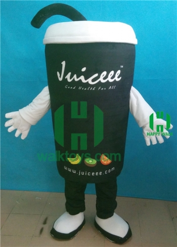 Coffee Cup Mascot Costume