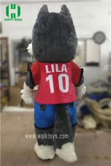 World Cup Mascot Costume in Red Jacket