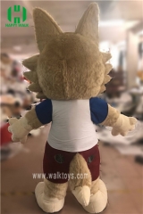 World Cup Mascot Costume in White Jacket